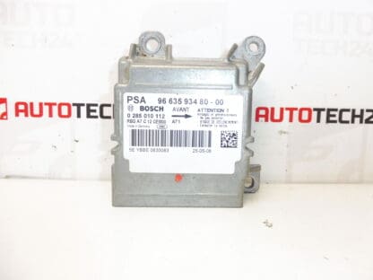 Jednotka airbagov Bosch Peugeot 207 9663593480 0285010112 654664