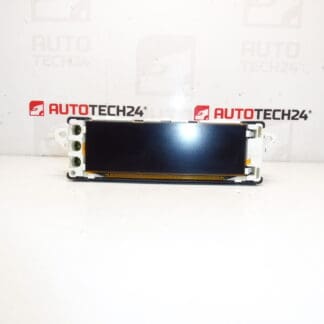 Display rádia počítača Peugeot 207 9664483980 6155GH 6593H0