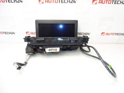 Display rádia počítača Peugeot 3008 5008 96735367ZD 6593K3