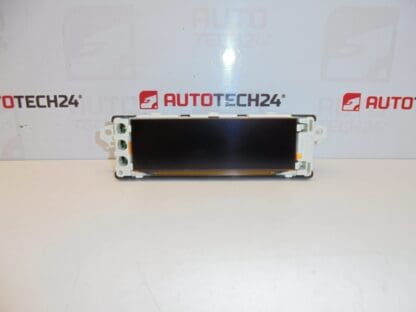 Display rádia počítača Citroën Peugeot 308 9666136680 6593F4