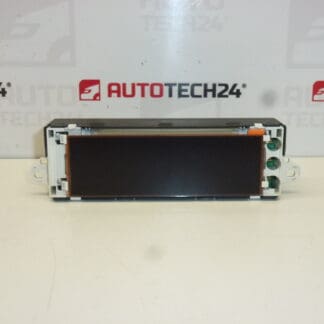 Display rádia počítača Peugeot 307 II 9649862680 6155FQ