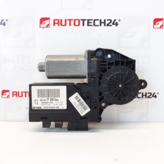 Motor pravého predného sťahovania okna Peugeot 307 CC 9651735180 9222P6