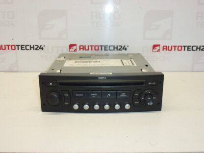 Autorádio s CD MP3 Citroën Peugeot 9662925977 6564CJ